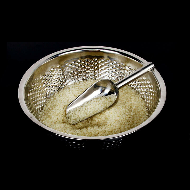 Stainless Steel Ice Scoop For Kitchen Bar Sugar Flour Dry Goods Shovel Tool