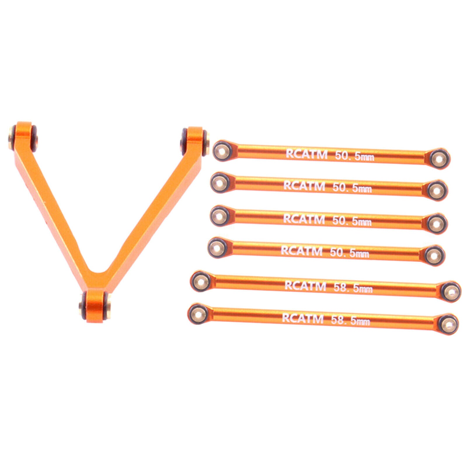 Metal Tie Rod Linkage Rod Kit for 1:24 Axial SCX24 C10 Replacement Parts