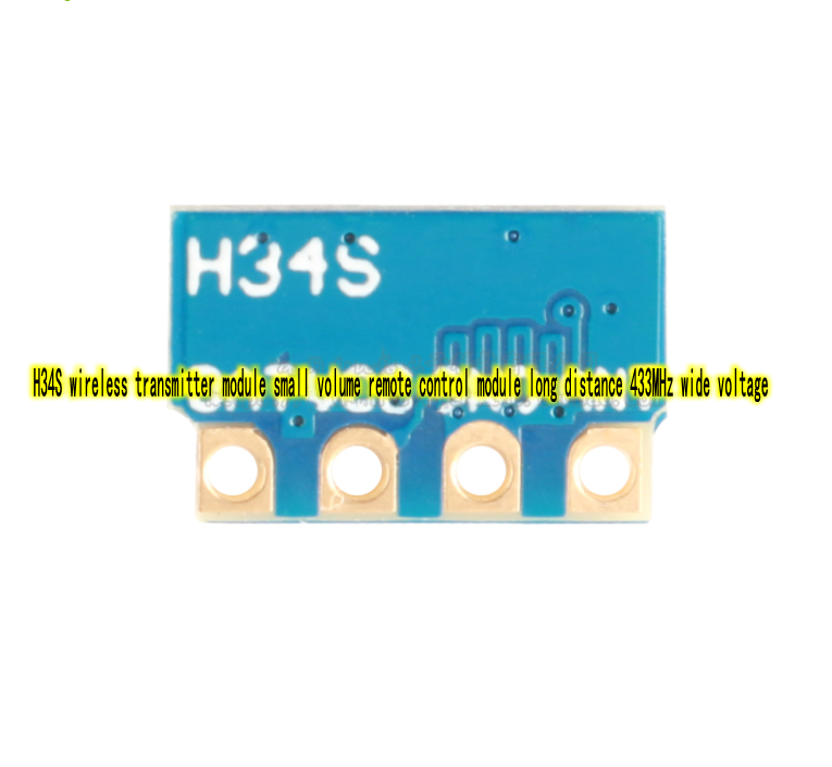 1pcs H34S wireless transmitter module 433MHz wide voltage