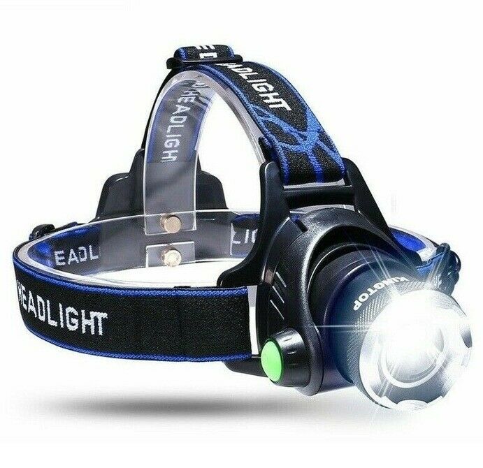 1PCZoom Headlamp Rechargeable T6 LED Headlight Flashlights Head Torch Fish s