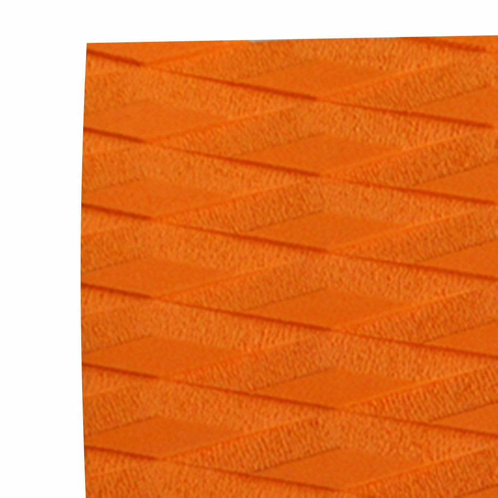8 Pieces Orange Non- Diamond Grooved EVA Surfboard Skimboard Shortboard Surf