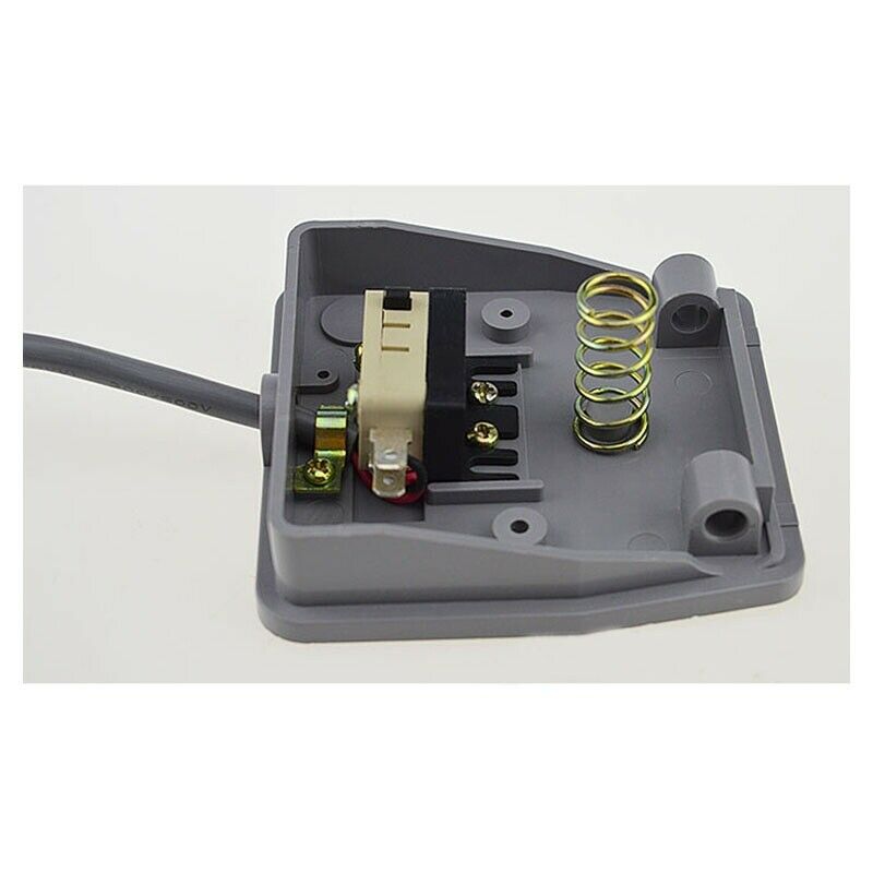 250V Footswitch Foot Momentary Control Switch Electric Power Pedal SPDT Grey FC7
