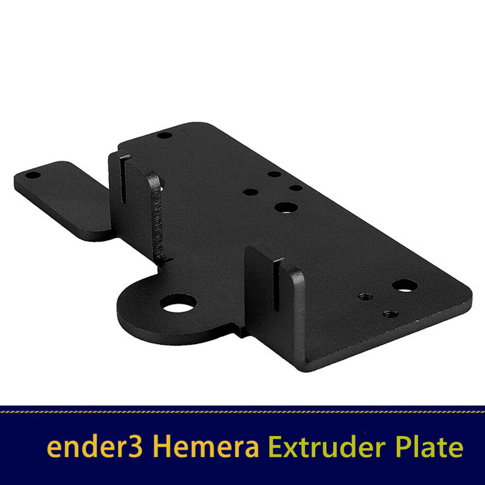 All Metal Aluminum Alloy Direct Drive Extruder Plate For E3D Hemera Extruder
