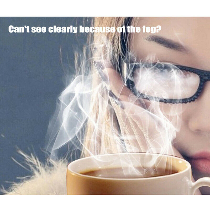 Reusable Anti-Fog Lens Wipes Glasses Len Cloth Car Rearview Mirror Defogger