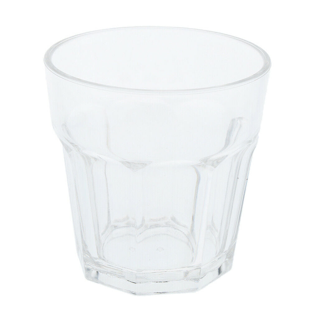 2 Pcs 210ml Acrylic Tumbler Soda Cups Drinking Glasses Water Tea Juice