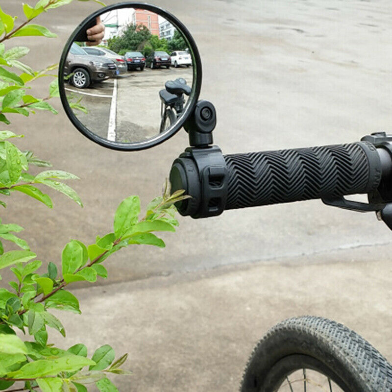 2Pcs Bicycle Mirror Handlebar Rearview Mirror Wide Angle 360 degree Rota.l8