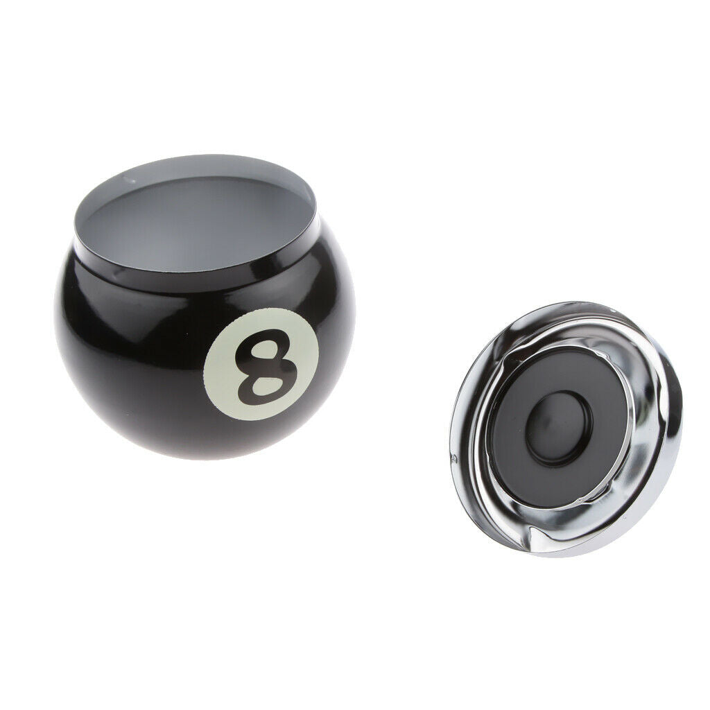 Collectible Gift Aluminum Pool Billiard Ball Ashtray no base