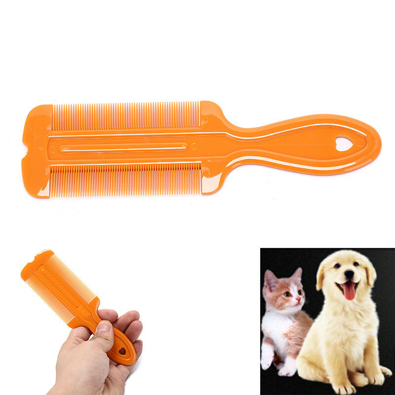 plastic handle double sided head lice comb hair combs lice flea nit hair c.l8