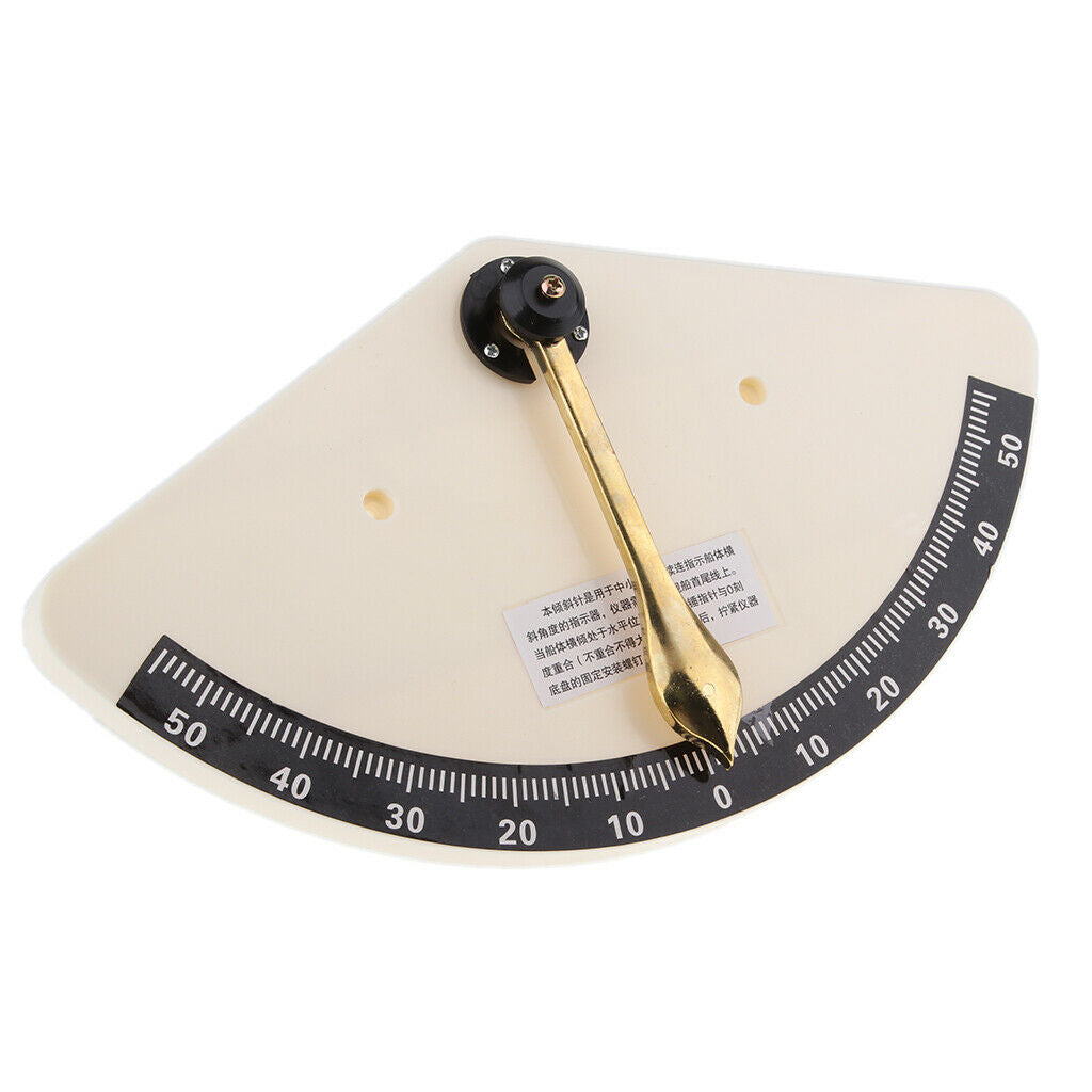 Ships Boat Yacht Marine Clinometer Level Inclinometer