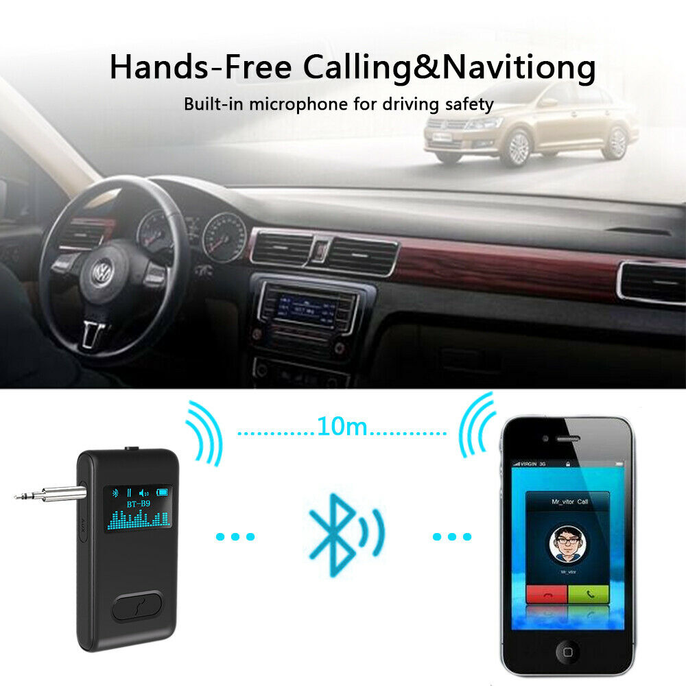 Mpow Bluetooth Audio Receiver 5.0 bh298  Wireless 15h Play time 30m / 66ft