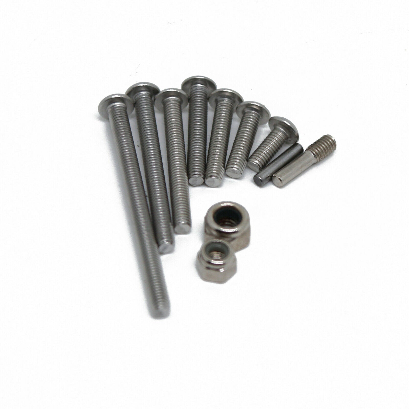 Multi-size Stainless Steel Screw Kit for 1/10 Traxxas Slash 2WD RTR/Pro RC Car
