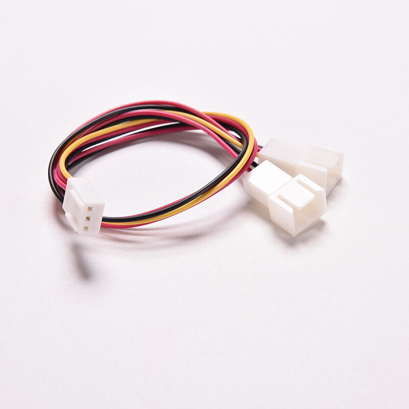 15cm 3 Pin 1 Female to 2 Male PC Case Fan Power Splitter Motherboard CableJcJ Tt