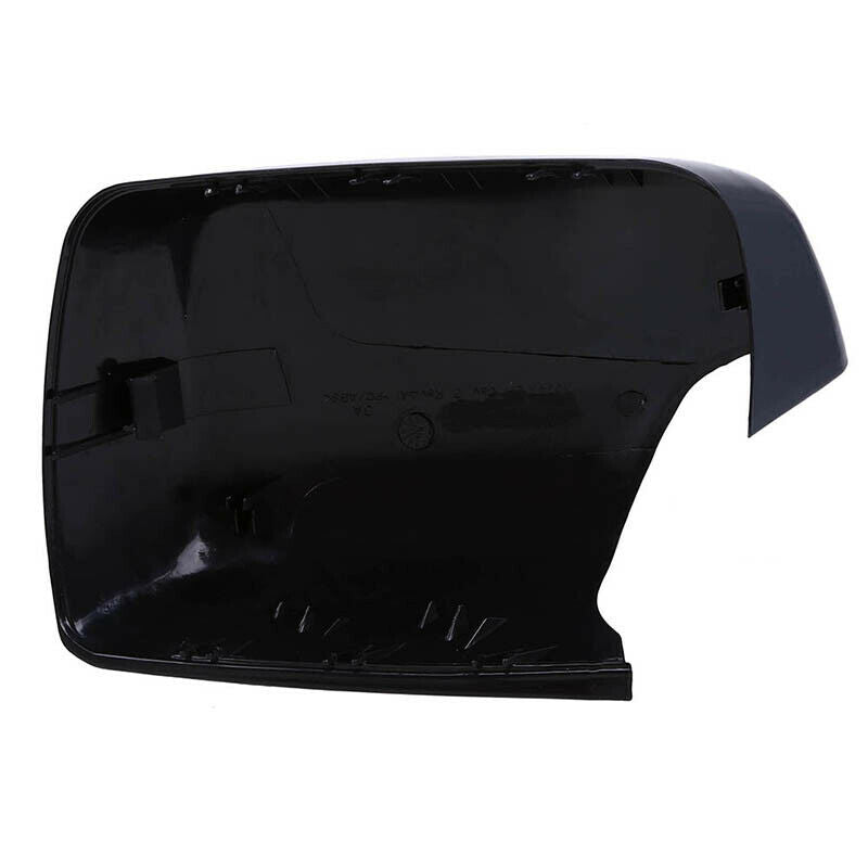Left Driver Side Rear ViewÂ Mirror Cover Matte Black FitÂ BMW X5 E53 1999-2006