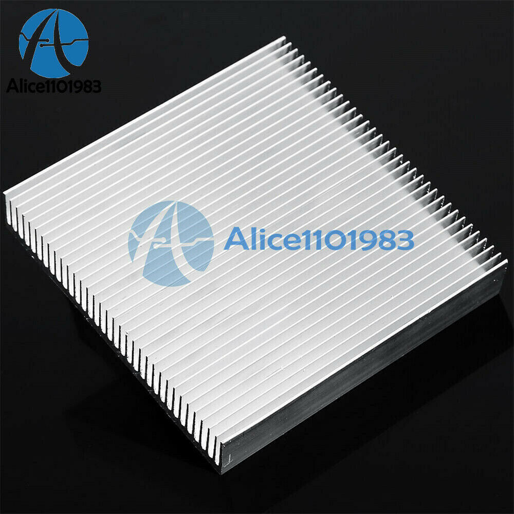 90x90x15mm Aluminum Heat Sink Cooling For LED Power IC Transistor DC Converter