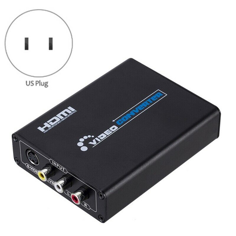 4X(Av/S-Video to mi AV+S-VIDEO to MI AV Converter S-VIDEO to MI-US PLUG K8T8)