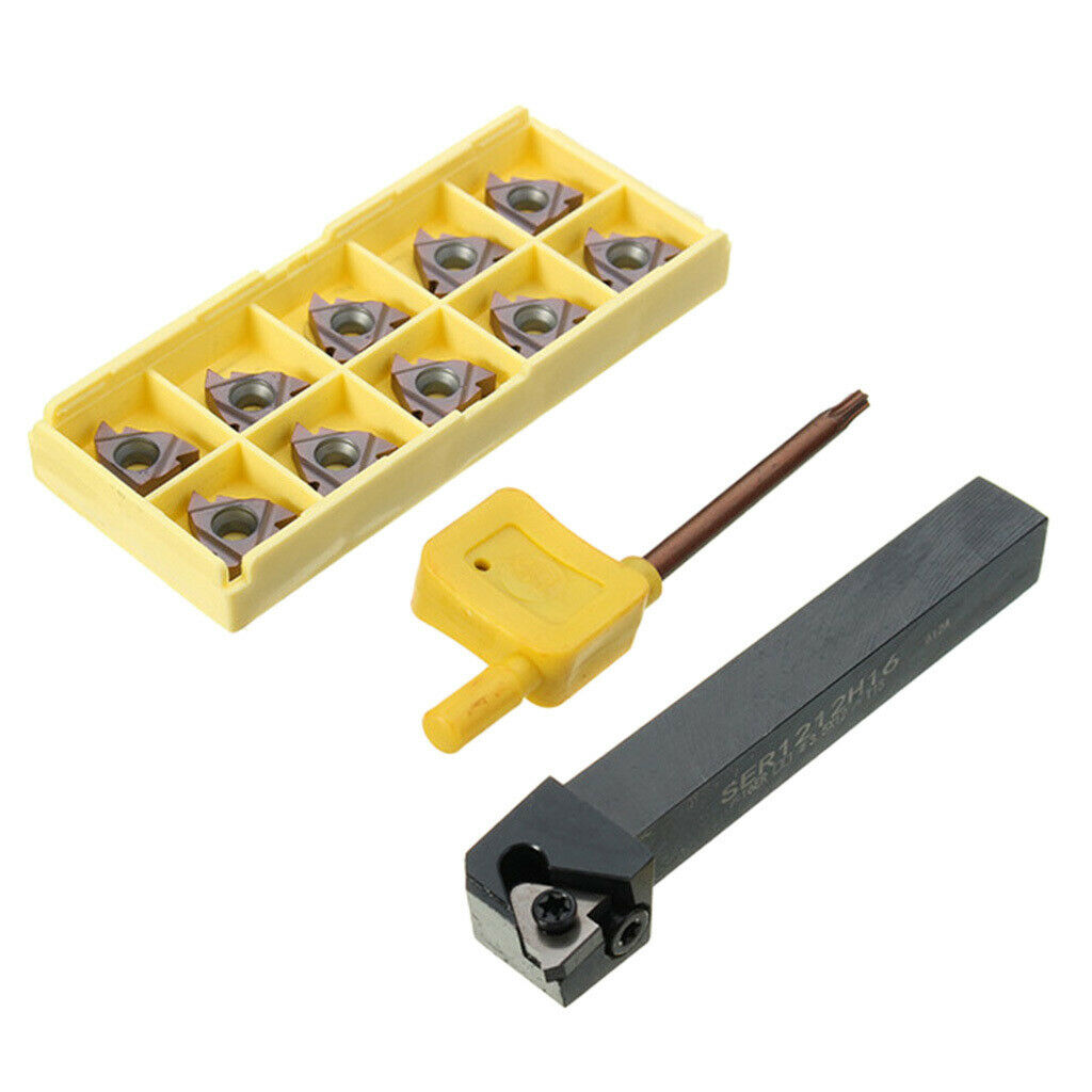 SER1212H16 Turning Tool Holder Borning Bar Carbide Inserts Blade Wrench