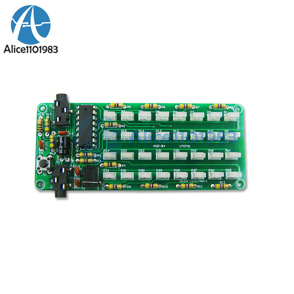 8*4 Audio Spectrum Indicator Electronic Production DIY Smd Soldering Board
