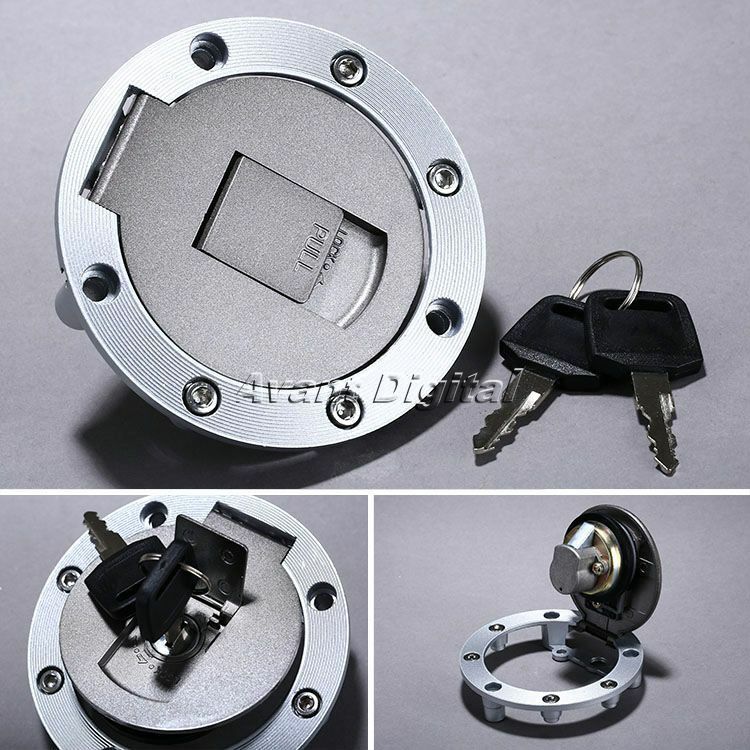 Car Fuel Gas Tank Cap Cover Key Fit for Yamaha FZR1000 1995 1994 1993 1992 1991