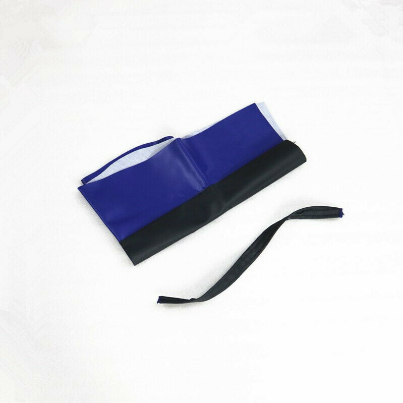 Blue Leather Seat Guard Waterproof Seat Cover For Kawasaki KL250 KLX250 300 400