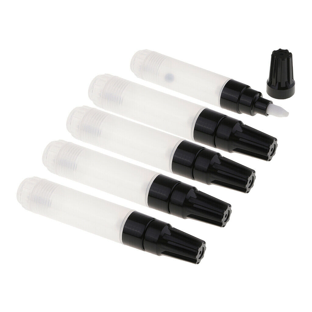 5sets Tube Marker 8mm Coloring Oil Art Cartridges Marking Pens Stationery