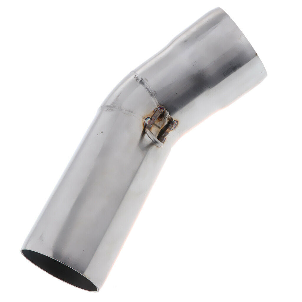 Exhaust Link Pipes Adapter Stainless Steel For Kawasaki ZX6R 636 09-17