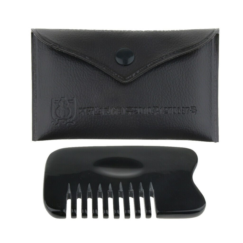 Portable Eight-Tooth Hair Comb  Guasha Scraping Tool Body Massage Comb