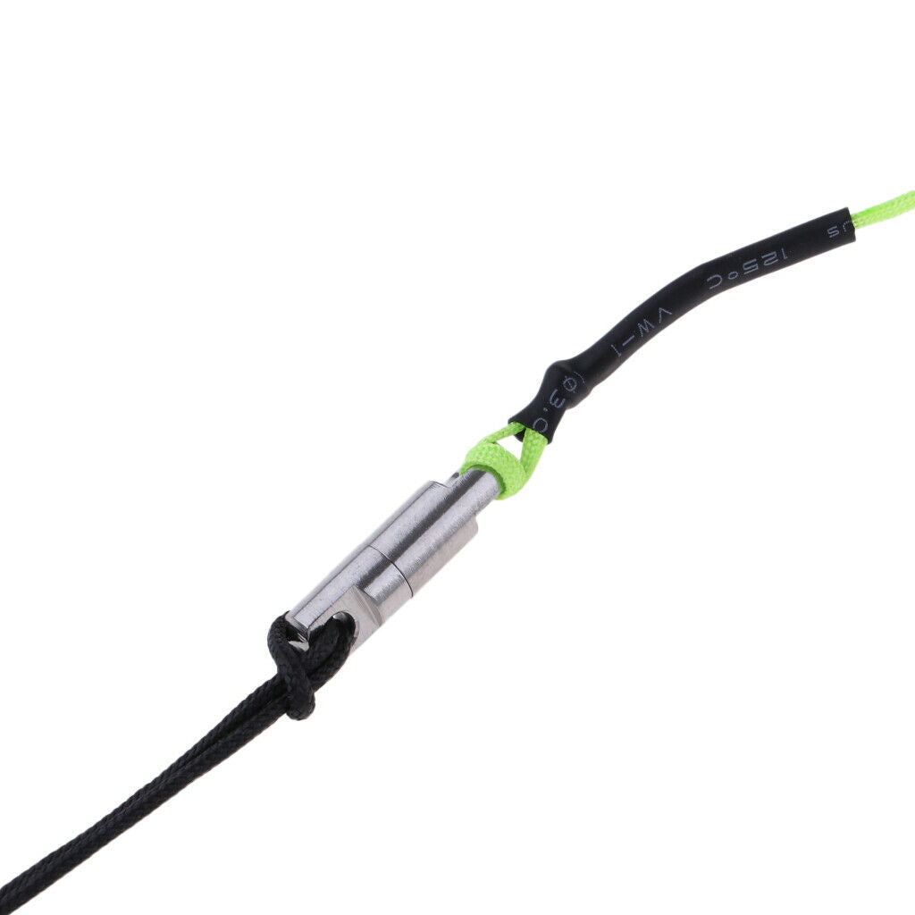 Scuba Diving Finger Reel Guide Spool 30m Line Dual Ended Bolt Snap Yellow
