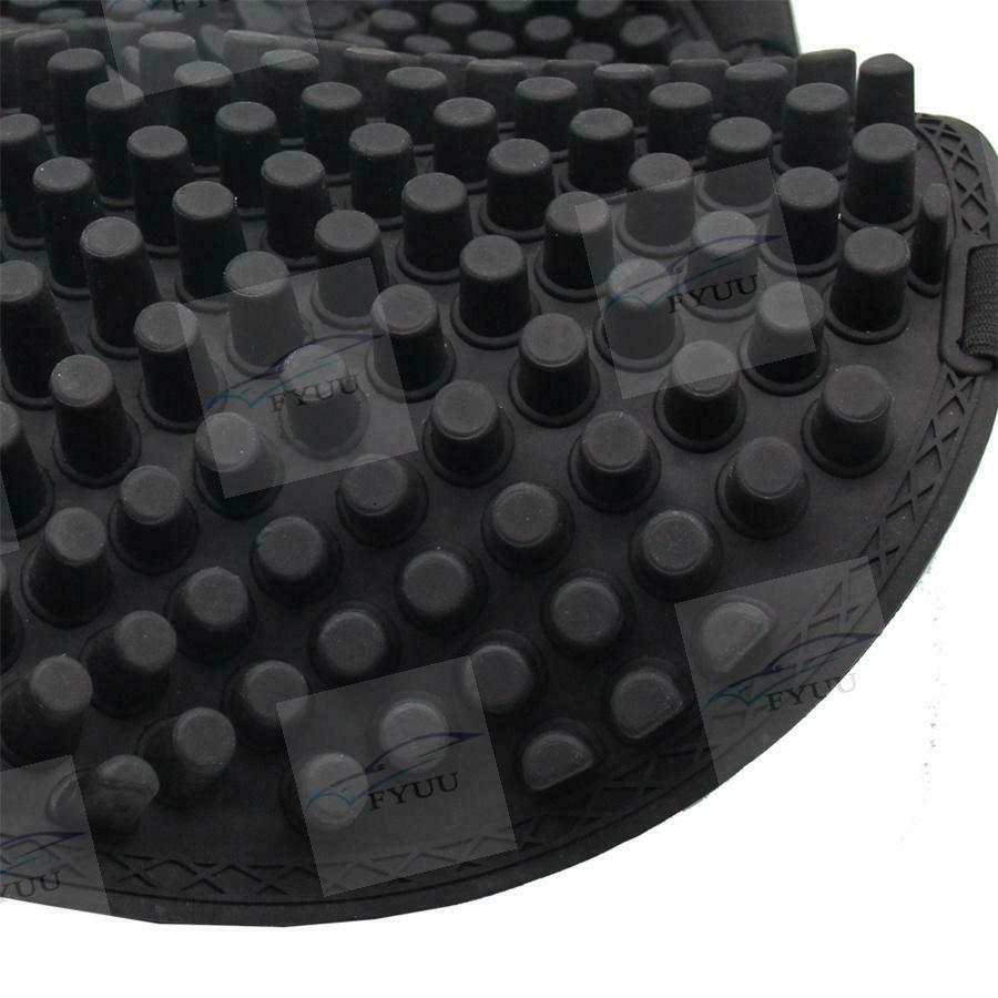 1 x Silicone cushion Motorcycle Seat Cushion Pressure Relief Ride Seat Pad Black