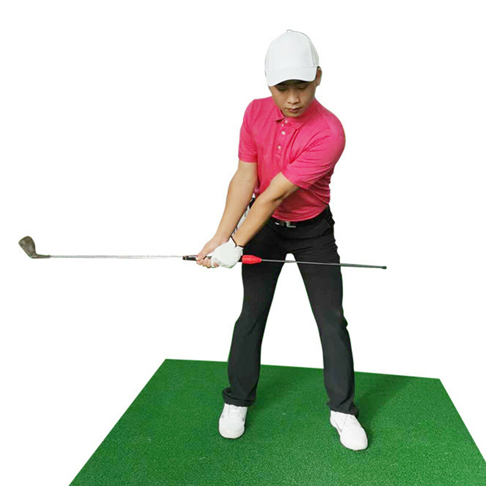 20" Golf Swing Training Aid Swing Trainer Stick Gesture Alignment Correction
