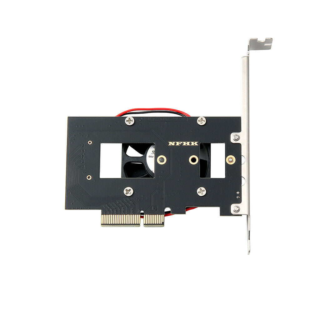 PCI-E 3.0 X4 Lane Host Adapter Converter Card M.2 M Key Ssd To Nvme+Fan