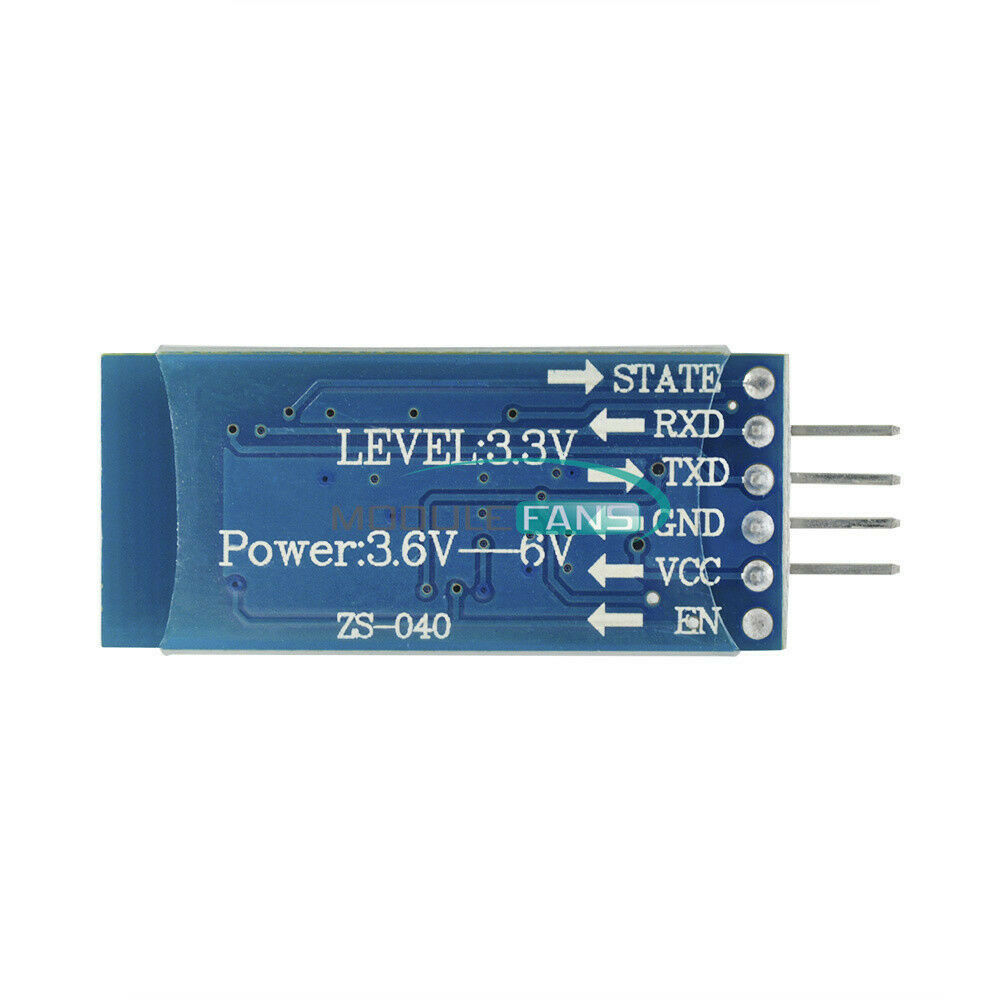 HC-06 4 Pin Wireless Bluetooth RF Transceiver Module RS232 with Backplane