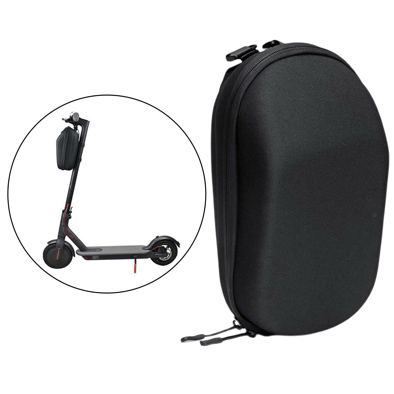 Kick Scooter Head Handle Bag Hard Case Tools Pouch Pack Organizer Universal