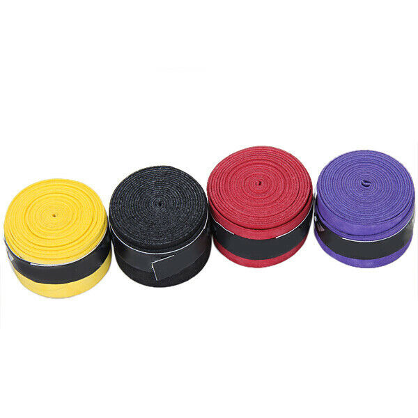3Pcs Badminton/Tennis ANTI SLIP Racket Squash Racquet Bat Over Tape Grip Bands