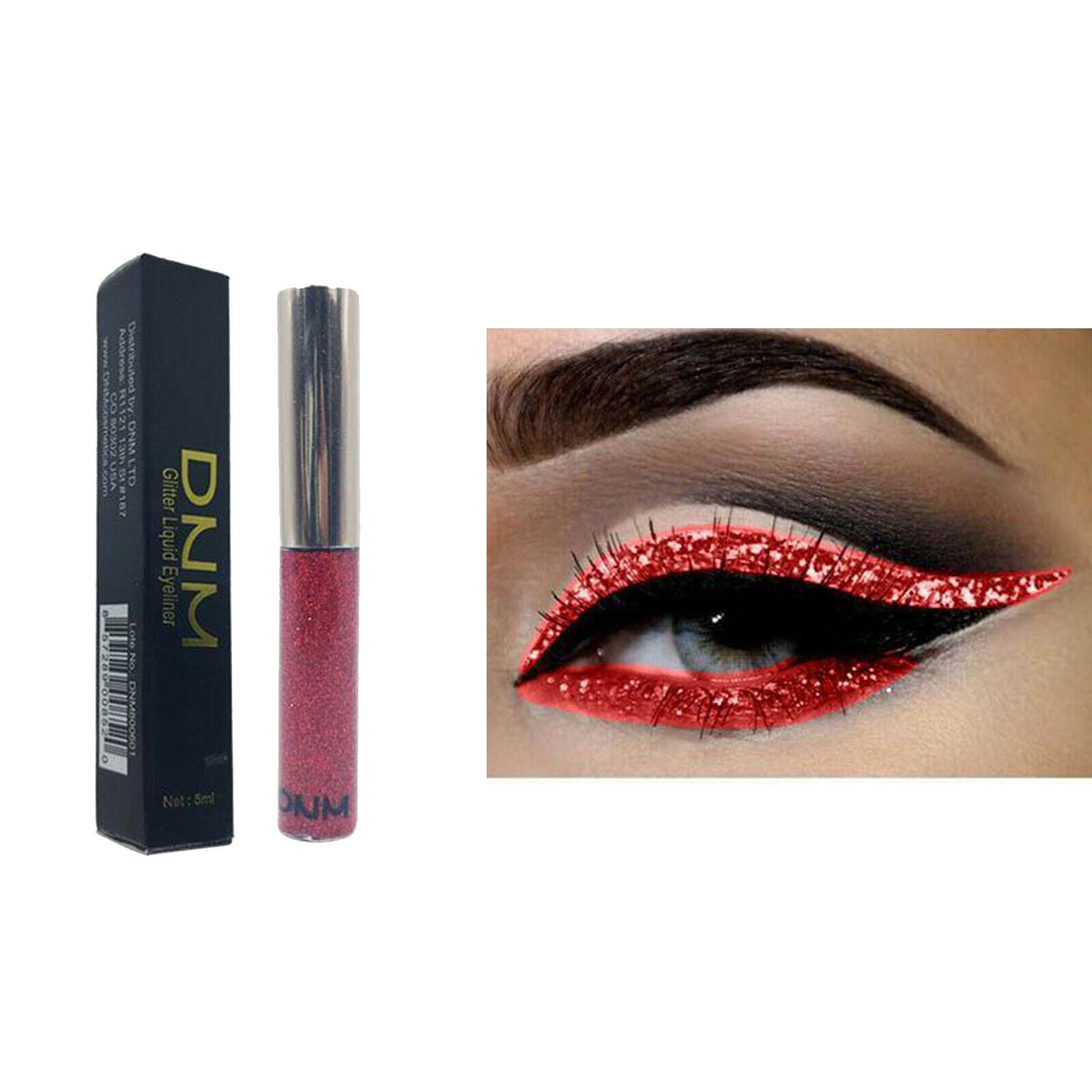 Glitter Liquid Eyeliner Shimmer Metallic Shimmer Eyeshadow  6