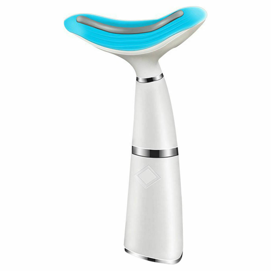 Neck Massager Tightening Photon Photon Vibration Device. LED for Skin Care