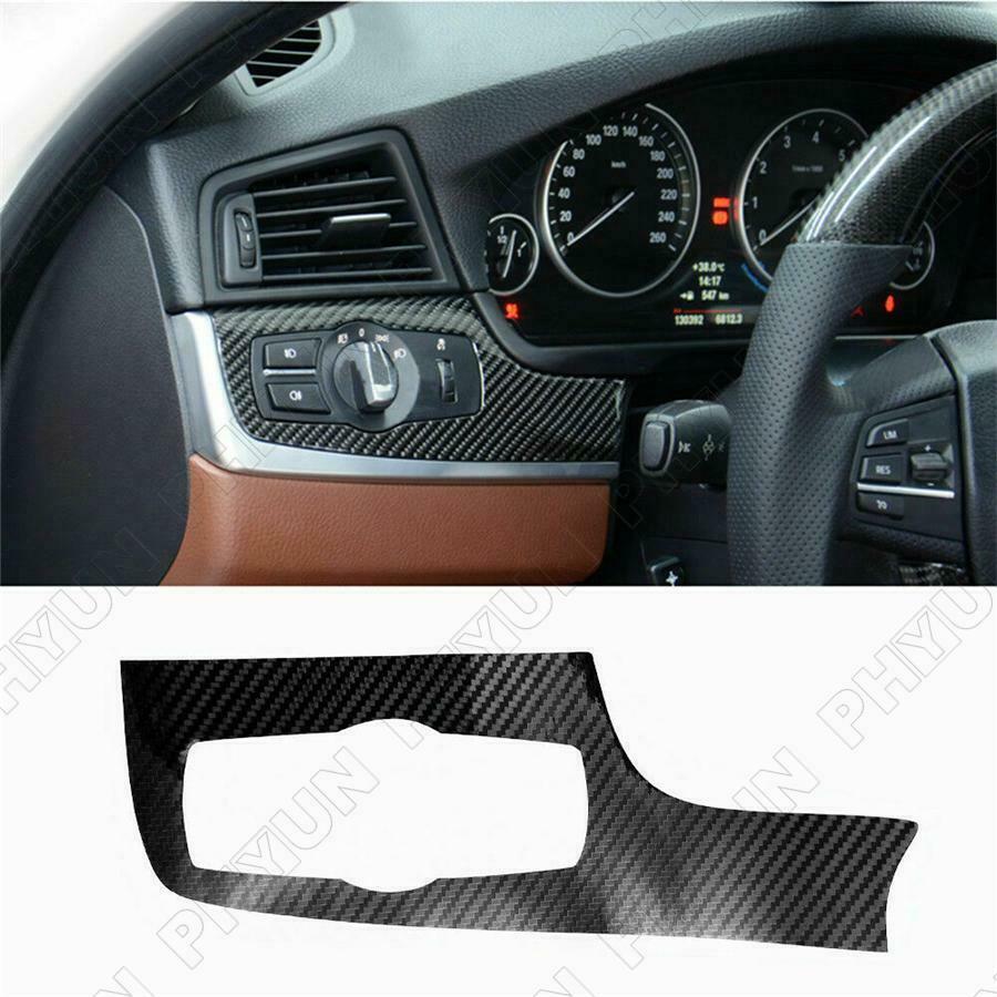 For 2011-2017 BMW 5 Series F10 F18 Interior DIY Trim Stickers Carbon Fiber Style