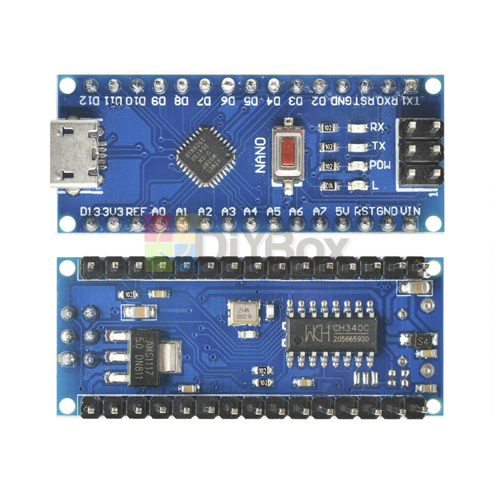 Micro USB ATmega328 5V 16M Nano V3.0 Micro-Controller CH340G Driver For Arduino