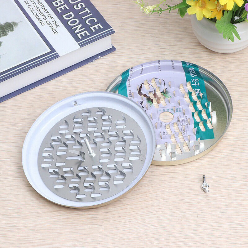 Mosquito Coils Holder Insect Repellent Incense Plate for Home Outdoor Car.l8
