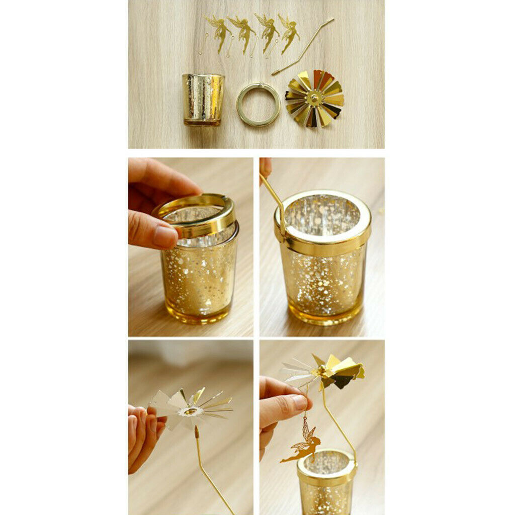 Set of 3 Creative Candle Holder Home Party Candlestick for Dinner Party