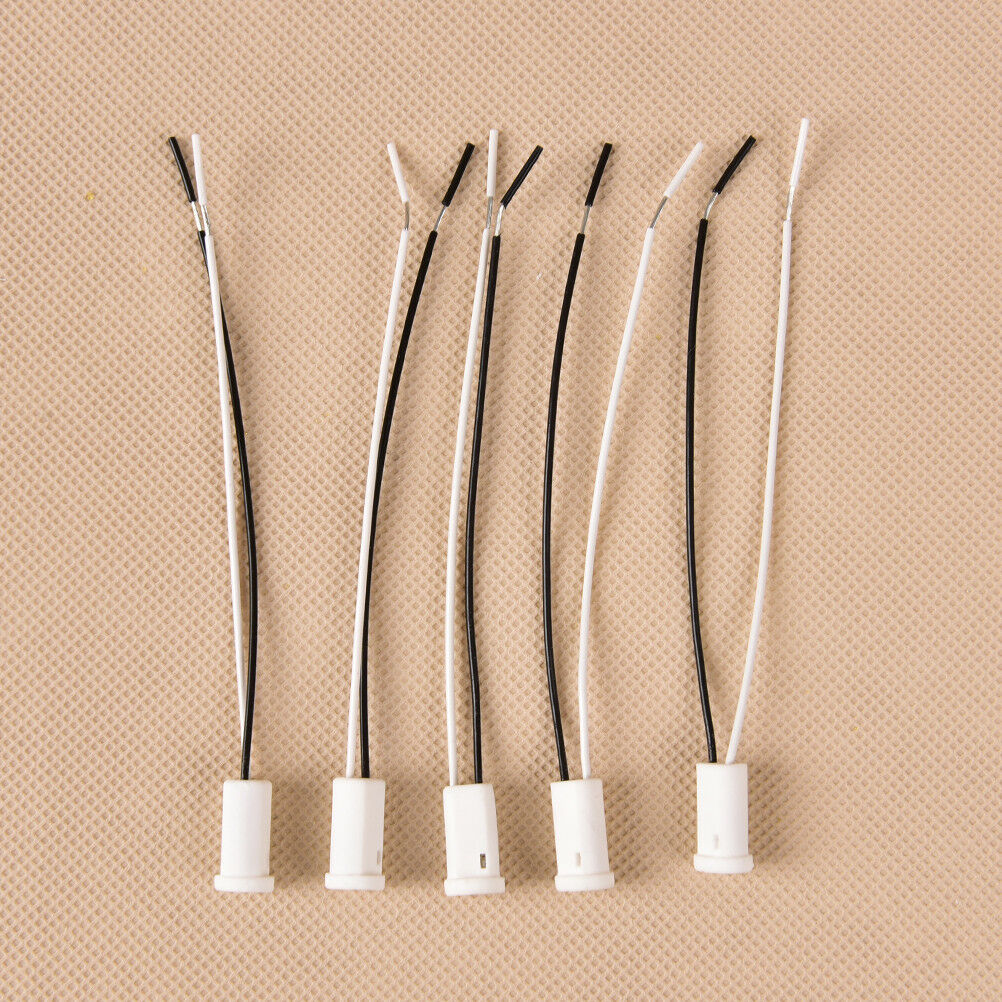10PCS/LOT G4 Base g4 Socket plug ceramic g4 Holder Head Wire Connector 10.l8