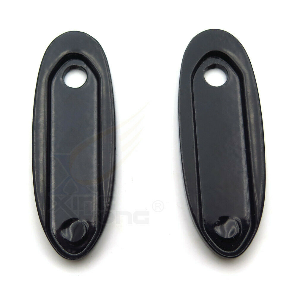 Mirror Block Off Base Plate For 1999-2016 Suzuki Hayabusa Gsx1300R Gsx-R Black