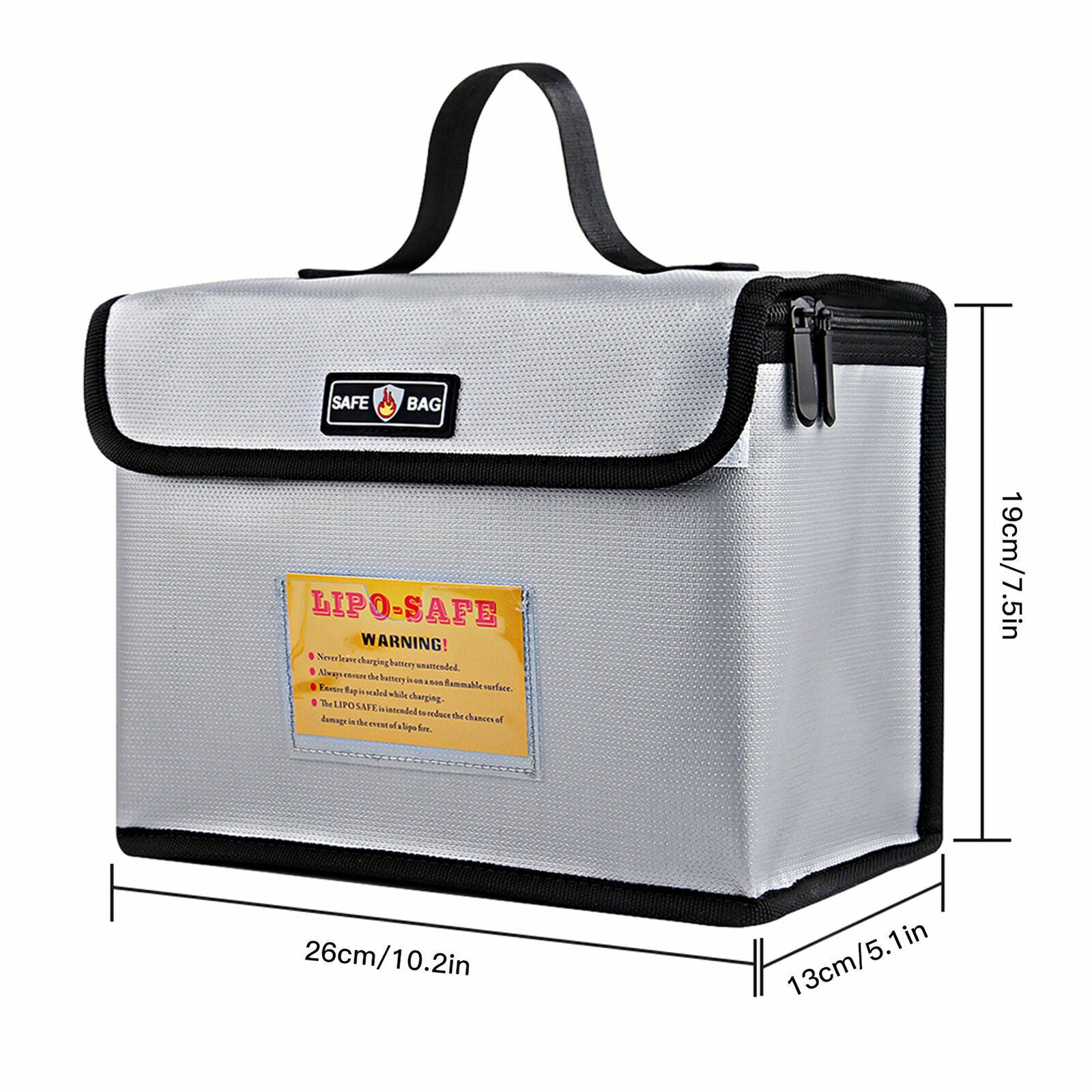 Lipo Safe Bag Waterproof Fireproof Storage Case for Li-po Battery Safety Guard
