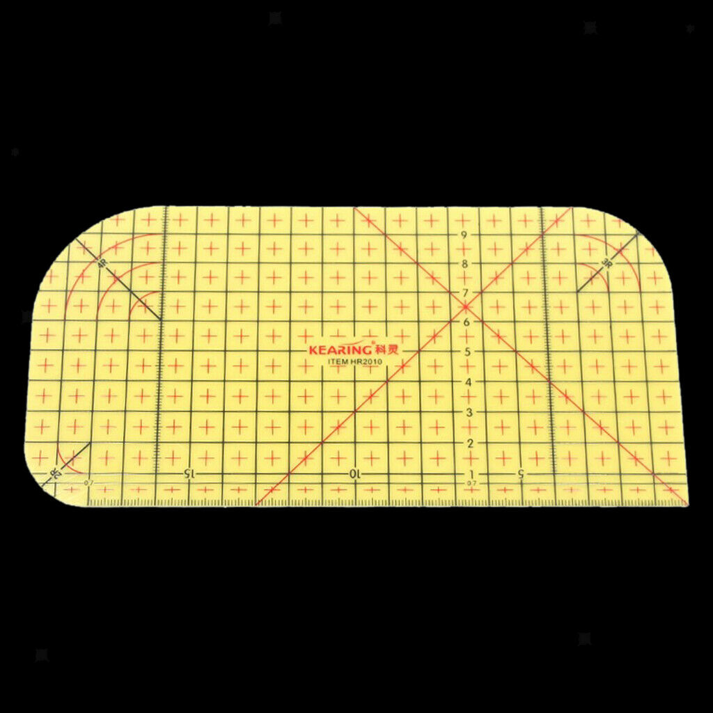Handcraft Clothing Hot Iron Ruler Quilting Guide Gauge Ruler Sewing Tools