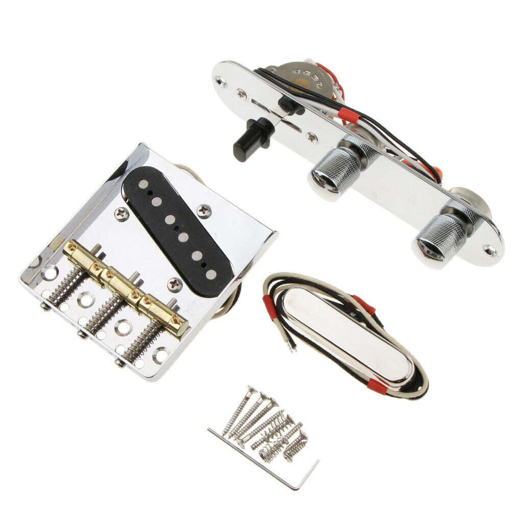 Sealed Humbucker Pickup Set Bridge with Control Line For Electric Guitar