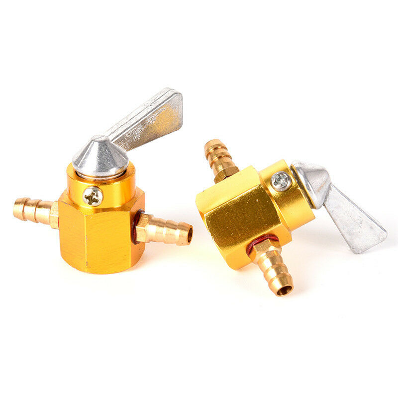 Universal 6mm Motorbike Motorcycle In-Line Petrol On-Off Fuel Tap Switch G.l8
