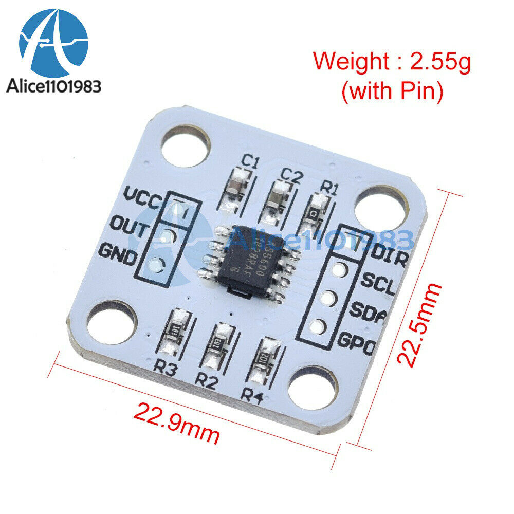 5PCS AS5600 Magnetic Encoder Magnetic Induction Angle Measurement Sensor Module