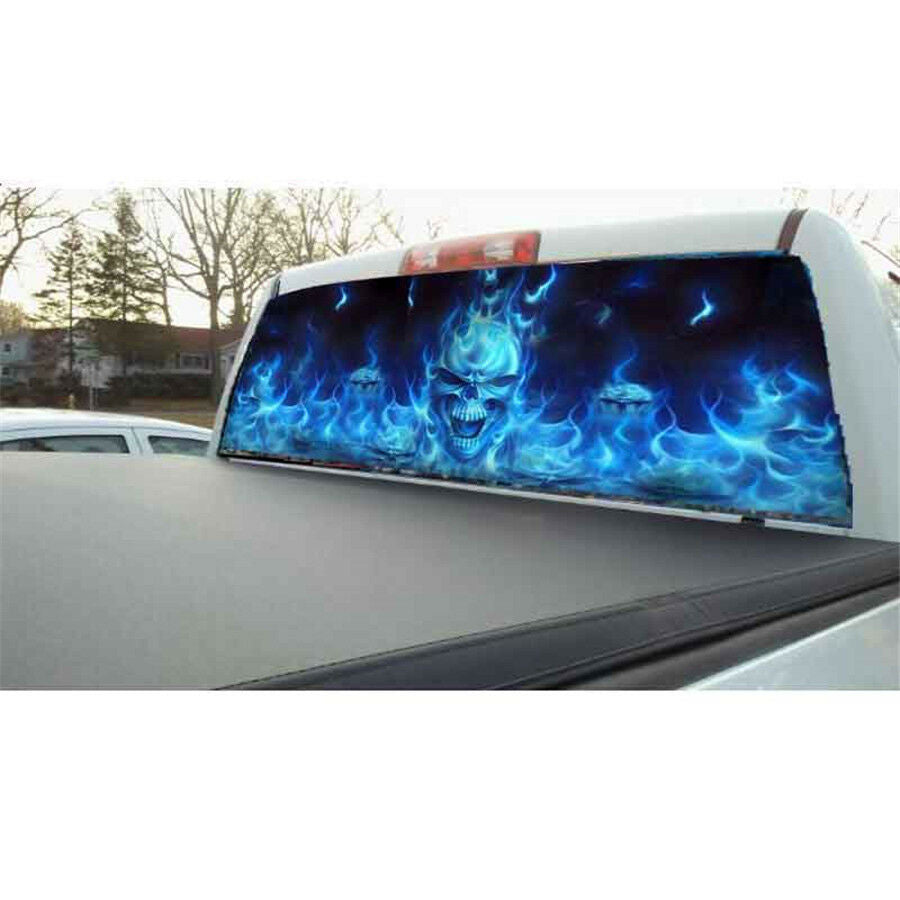 Truck Pickup Rear Window Decor Decals Durable and Vivid Colors Add Touch Feel