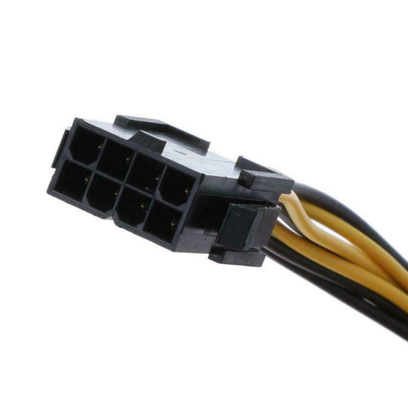 8 Pin to 8Pin ATX EPS Male to Female Extension PSU Mainboard Power Adapter Cable
