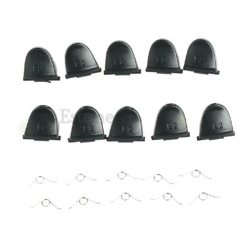 L2 R2 Trigger Replacement Parts Buttons For PlayStation 4 PS4 Controller 5 Pairs