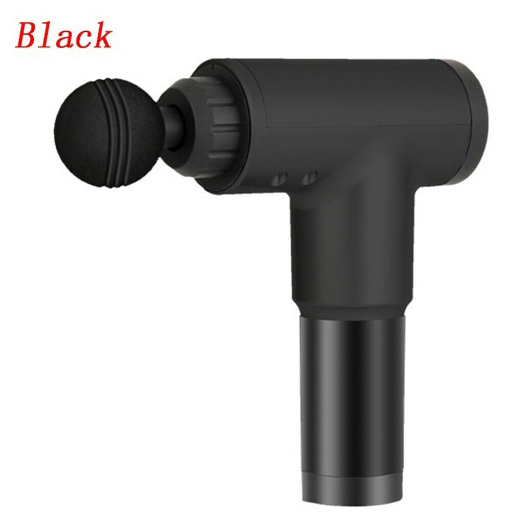 Massage Gun Deep Tissue Percussion with Brushless Motor Cordless Black
